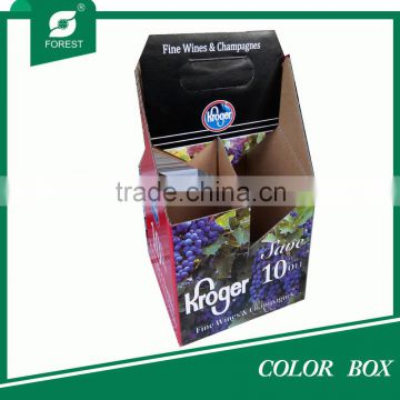 NICE COLORFUL PAPER BOXES FOR WINE BOTTLES