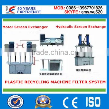 Exchange Screen FilterFor Plastic Recycling Machine