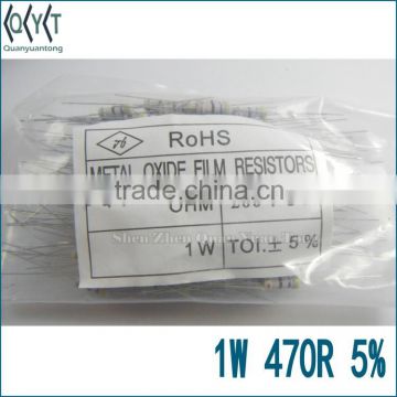 Resistors 1W 470R 5% NEW