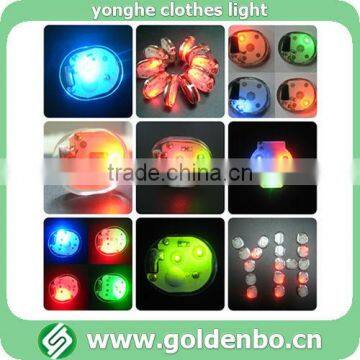 14 years professional focus on flashing PVC clothes light for kids clothes