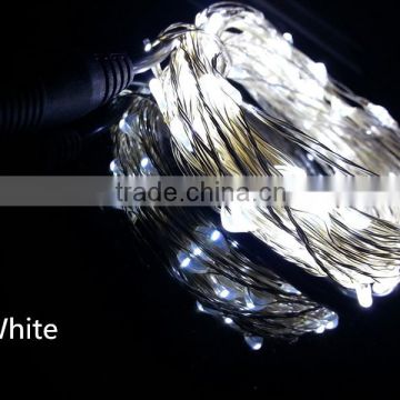 Outdoor waterproof White 20M String Fairy lights UL approval 110V US Plug