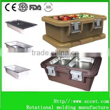 Hotel equipment food warm insulation pan with GN pan                        
                                                Quality Choice