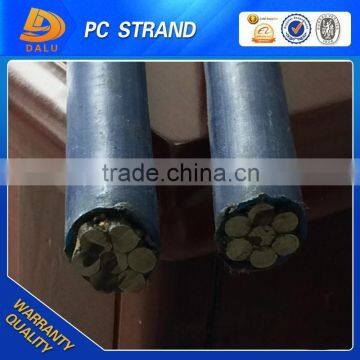 PVC Coated Unbonded PC Steel Strand