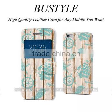 Wholesale High Quality Leather Cases for iPhone 5s 6 plus for Samsung galaxy s5 s6 edge, Can Accept Custom Design and Mix Order