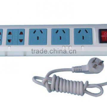 SAA power socket /Electrical Receptacle Outlet with Ground Fault LED Indicator Spike and Lightning Protection