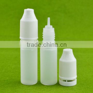 small empty bottle for smoke juice plastic packaging container