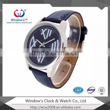 shenzhen alloy watch factory quartz stainless steel watch black