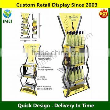 Custom design beverage display rackYM5-1519