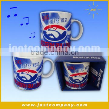 Promotional Custom Ceramic Music Mug