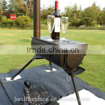 cold-rolling steel camping stove