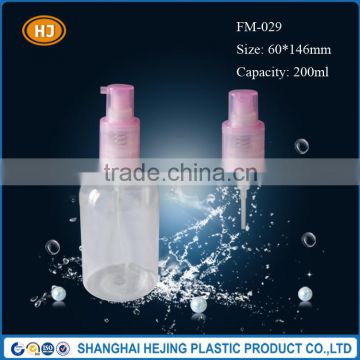 200ml whosale plastic foam bottle for personal care