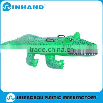 2016Custom Printing Eco-friendly Lovely Green Crocodile Kickboard for Baby