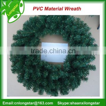 PVC Wreath for Christmas decoration