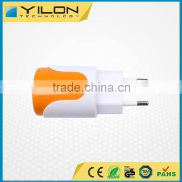 Reputable Manufacturer Custom Logo Travel USB Dual Charger