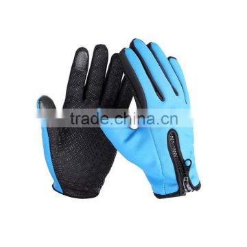 Warm ski glove and touch screen gloves