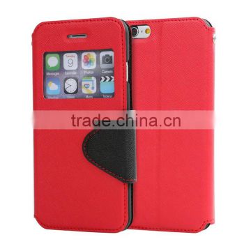 LZB PU leather flip cover for honor 4c case