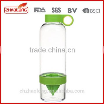 plastic material eco-friendly feature bpa free water bottle with FDA SGS certification