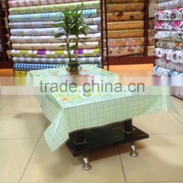 Newest transparent printed fruits all-in-one vinyl table cloth piece/roll