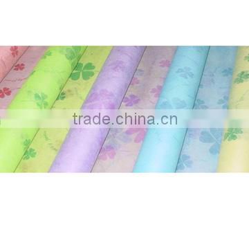 Color nonwoven fabric(Printed nonwoven fabric for wrapping,Printed Chemical bond wrapping paper)