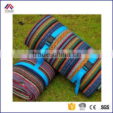 Stripe Lawn Cushion Insulation Outdoor Blanket