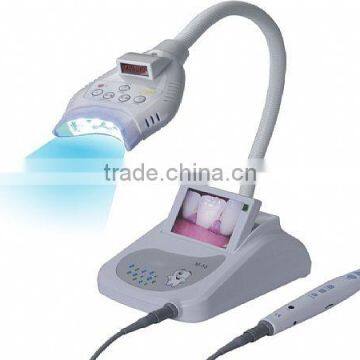 Blue LED light portable dental unit