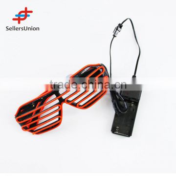 2017 hottest sale No.1 Yiwu export commission agent New and Hot Unique Design Flashing Toys Glasses