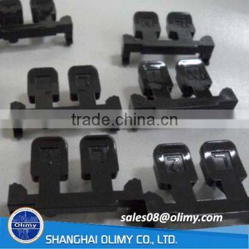 Olimy professional customized high quality black injection plastic button for robot