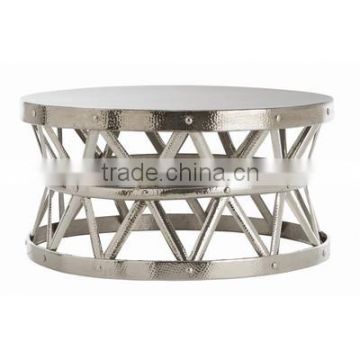 Hammered Coffee Table For Garden