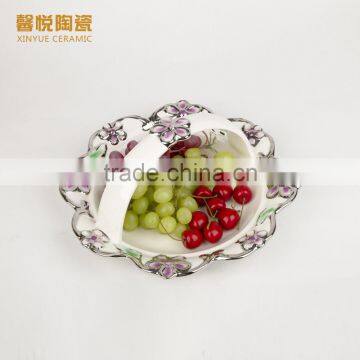 Guangdong Market for FlowerPots,a basket for fruit porcelain