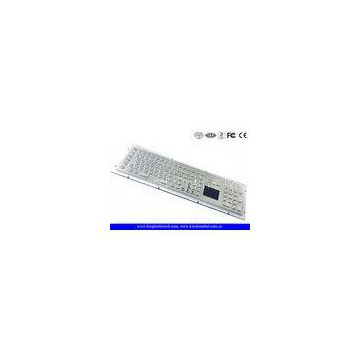 Fn Key And Number Keypad Dust-Proof Industrial Keyboard With Touchpad Liquid-Proof In PS/2 Or USB In