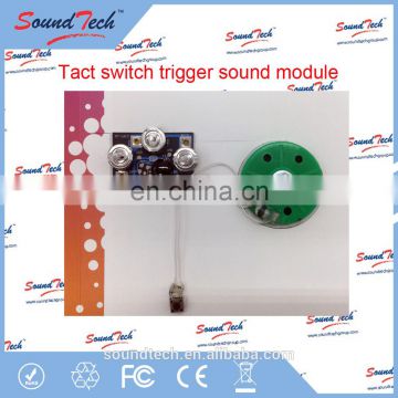 Christmas song Tact switch trigger christmas card sound module