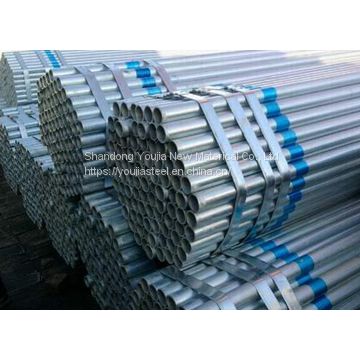 S235 S275 Carbon seamless / welded galvanized steel pipe, GI tube