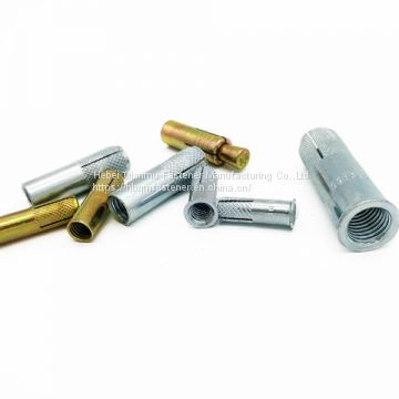 Factory zinc plated drop in anchor for concrete  Expansion Bolt