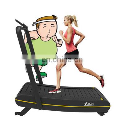 2019 Home use foldable self-powered incline manual curve fitness equipment the mini treadmill home gym factory directly