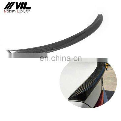 Car Carbon Fiber Q50 Rear Trunk Spoiler for Infiniti Q50