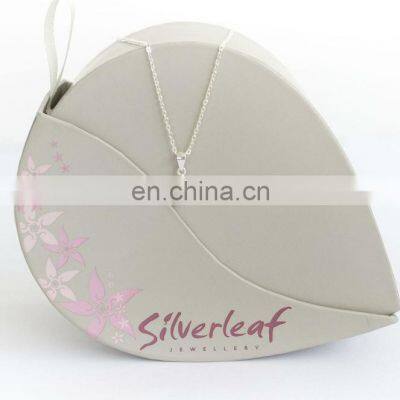 Hot Selling Fengge Luxury Jewelry Box Pendant Earrings Bracelet Ring Necklace Gift Boxes Cases white Velvet Jewelry Box