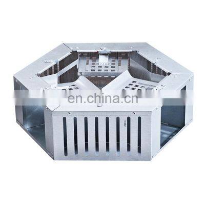 Factory Supplied Top Quality Mouse Trap Rodent Killer Sensitive Mouse Catcher Three Door Hexagonal Mousetrap