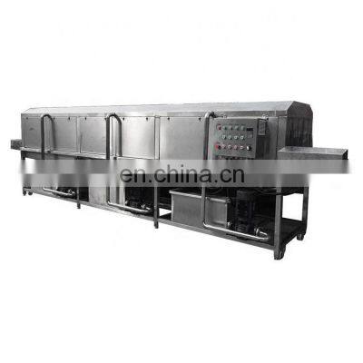 Customized Industrial Vegetable Leaf Cleaning Processing Line Strawberry Fruit Washing Machine Carrot Vegetable Bubble Clean
