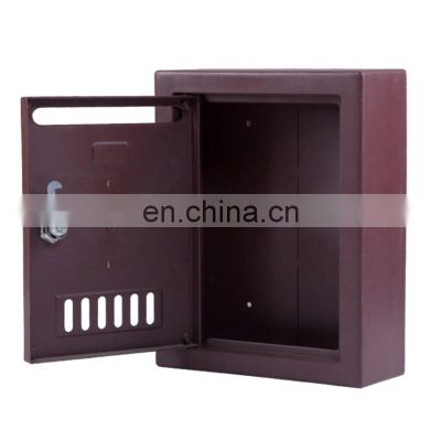 Mail Box with Lock Cheap and Thick Material Hanging Type Metal Customize Technology Steel Key Wall Stainless Logo Style Time RAL