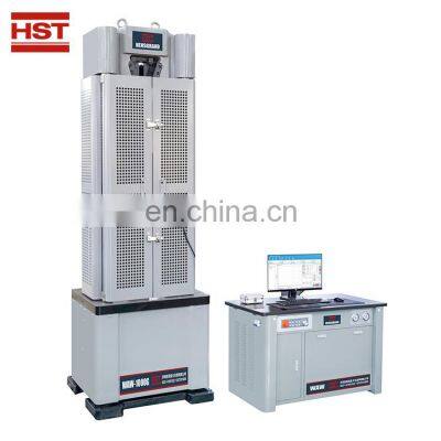 Microcomputer Controlled Relaxation For Copper Rod Twist Computer Control Steel Strand Universal Testing Machine