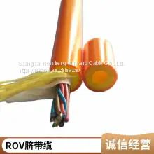 Photoelectric composite floating cable ROV umbilical cable Zero buoyancy tensile resistance hydrolyzed underwater camera cable