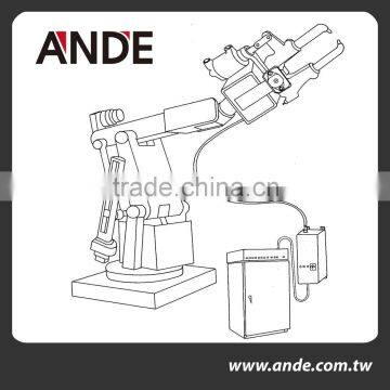 Japan easy to operation S-type servo spot welding gun