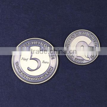price of bronze coins,custom challenge coins, 2D logo, antique bronze plating, 1.25'' size