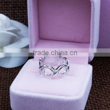 2015 fashion 925 silver couple ring