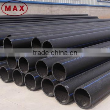 ISO9001 ISO4427 light weight HDPE pipe and fittings for water supply