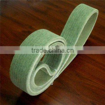 480 centigrade green kevlar aluminium extruder felt belt