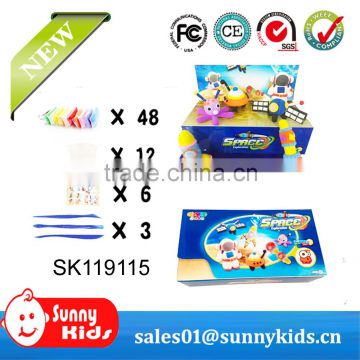For kids 48pcs super light foam modeling clay play dough toys