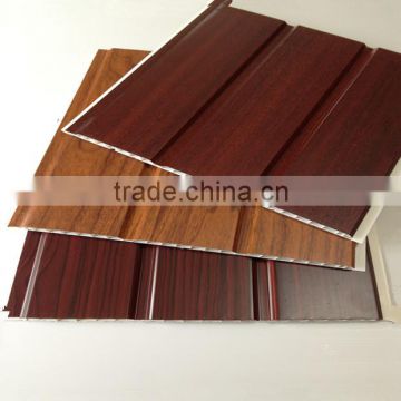 PVC Slatwall Wood Laminate Wall Panels Suspended Ceiling