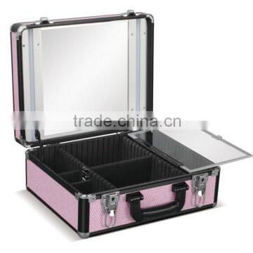 Vanity makeup case with light/touch switch/LED light tube/ can insert the battery D9523K