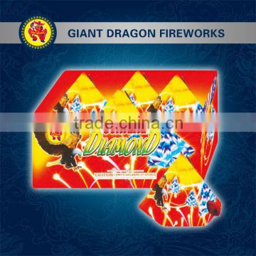 diamond shaped ground spinner fireworks/small fireworks
